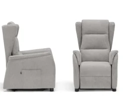 Poltrona relax in Tessuto Denim Mottes selection in Offerta Outlet