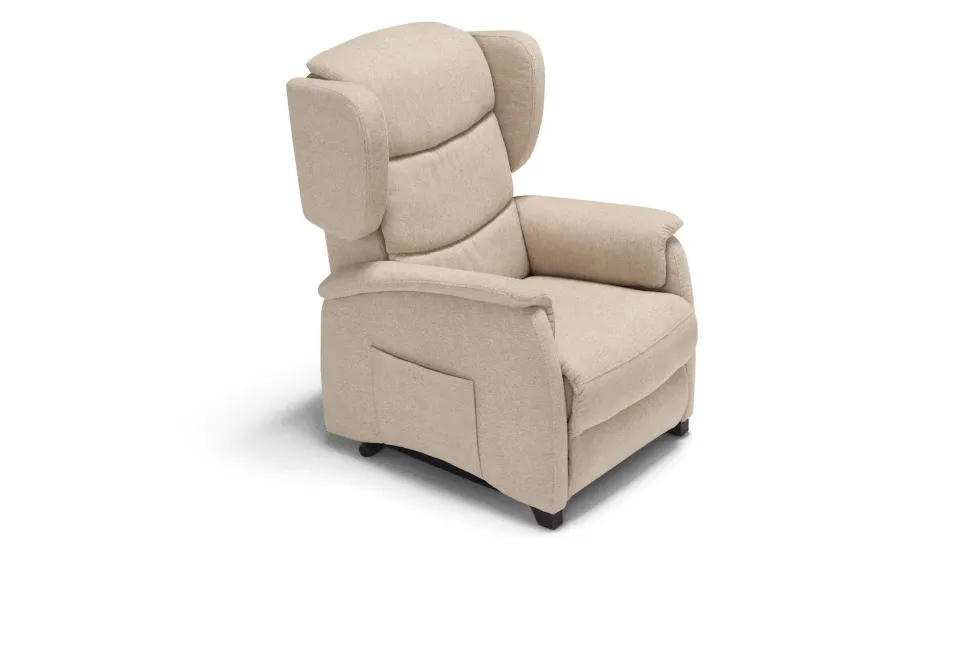 Poltrona relax in Tessuto Minù Mottes selection in offerta