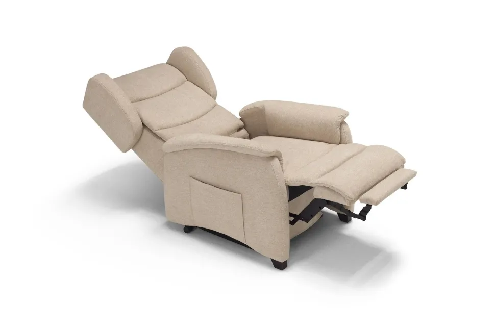 Poltrona relax in Tessuto Minù Mottes selection in offerta