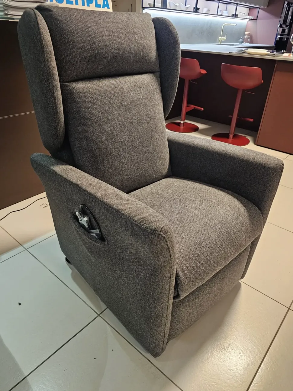 Poltrona relax in Tessuto Poltrona relax virginia plus Vitarelax in offerta