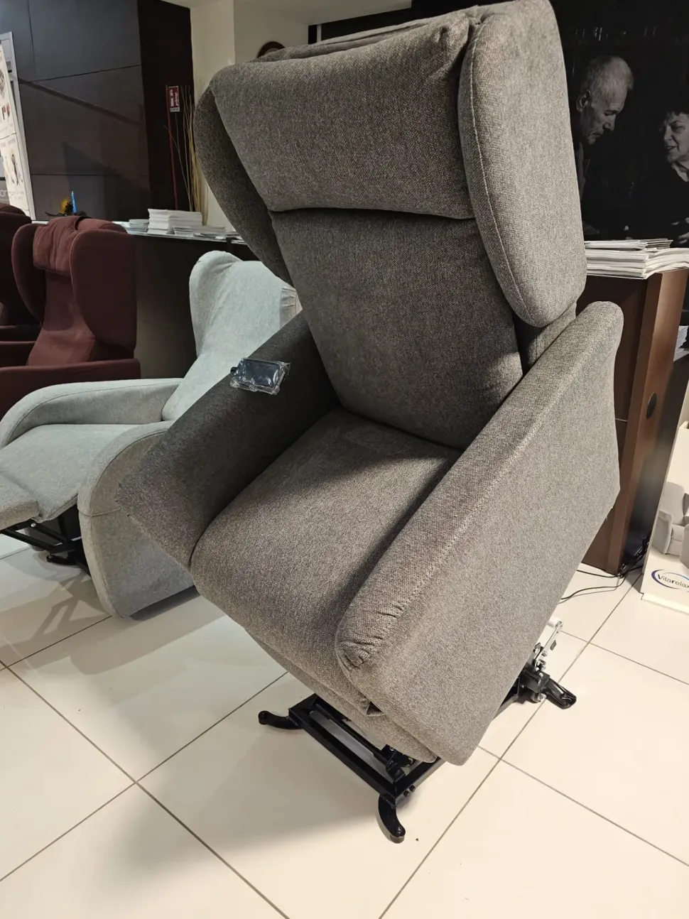 Poltrona relax in Tessuto Poltrona relax virginia plus Vitarelax in offerta