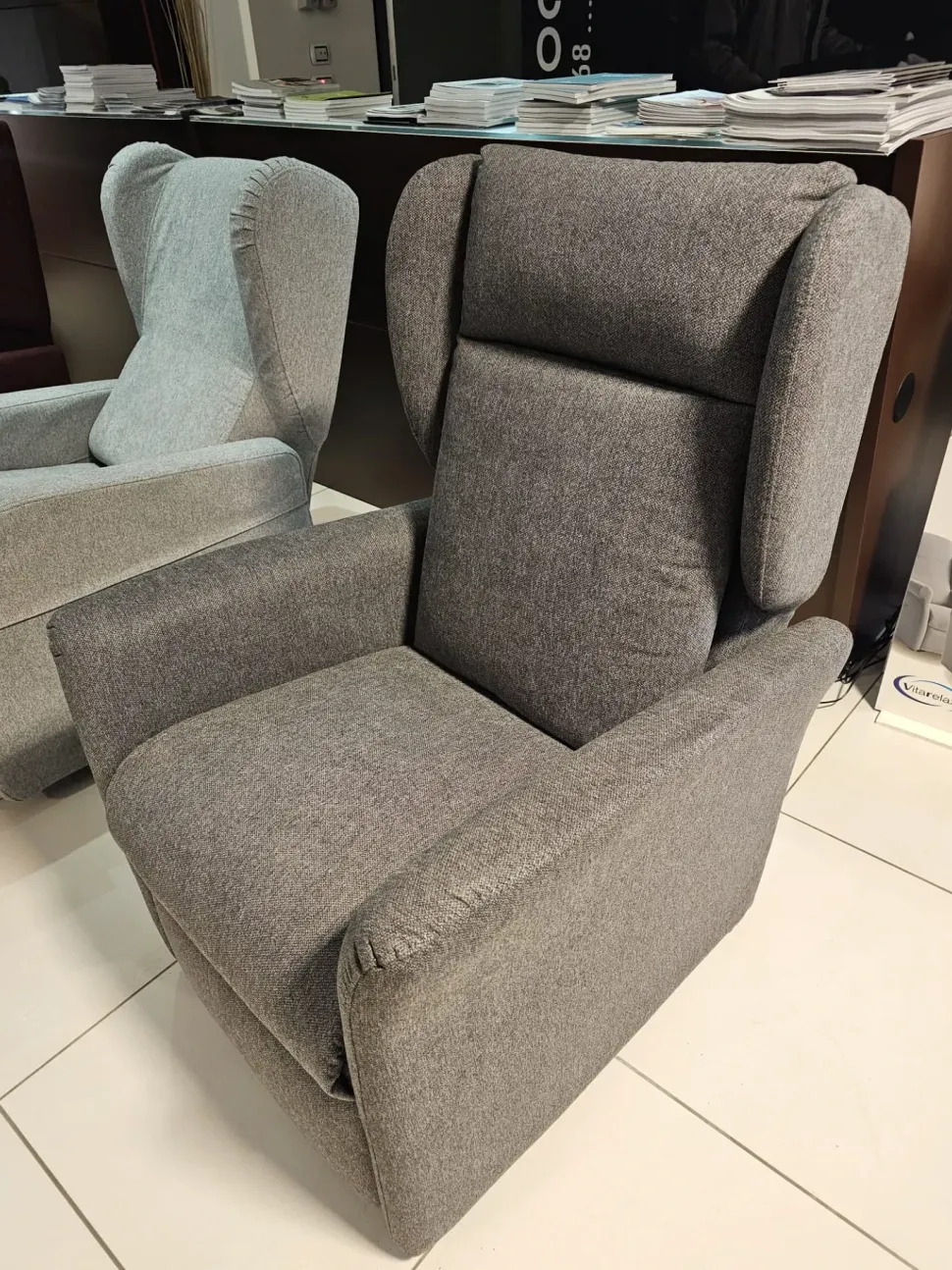 Poltrona relax in Tessuto Poltrona relax virginia plus Vitarelax in offerta