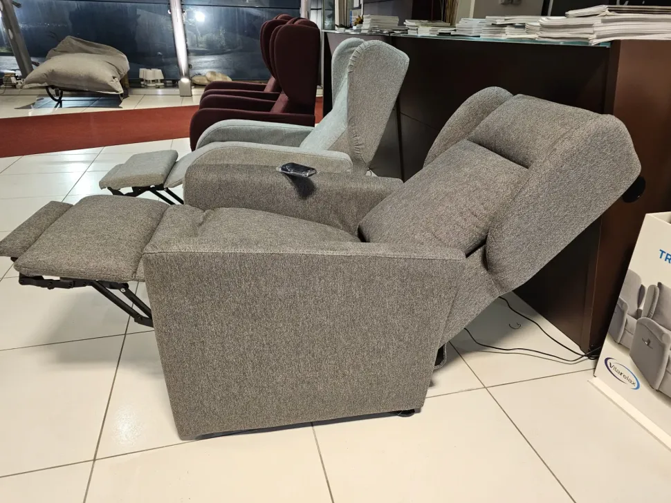 Poltrona relax in Tessuto Poltrona relax virginia plus Vitarelax in offerta