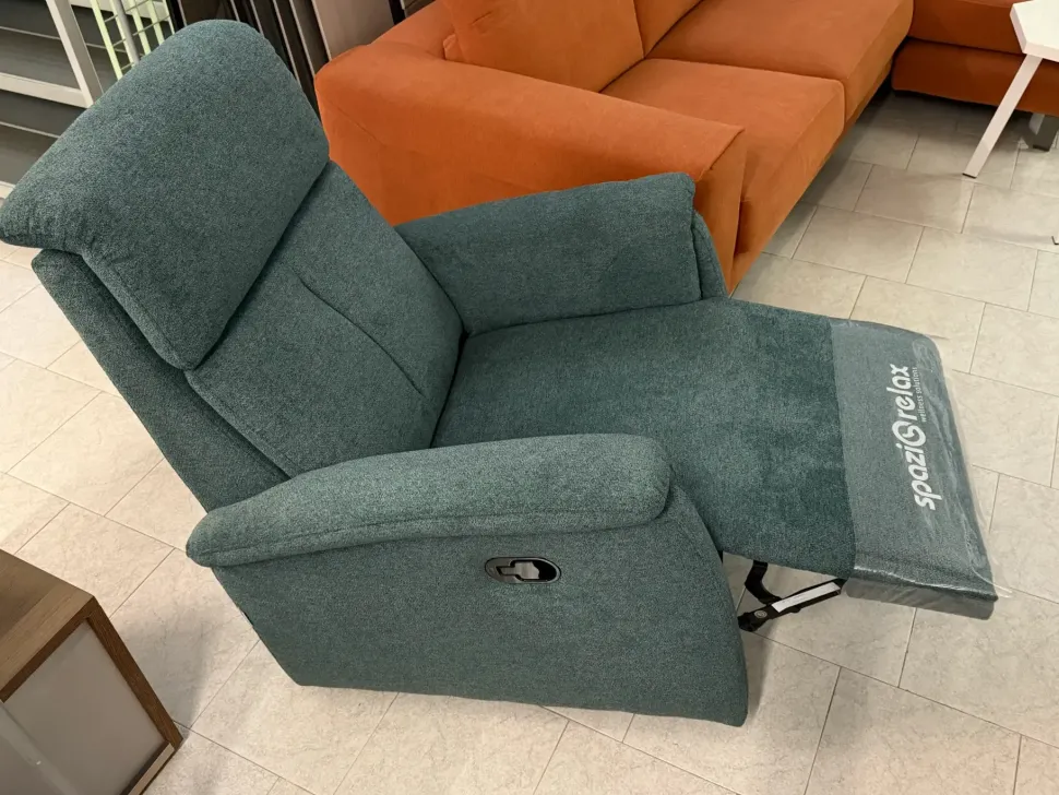 Poltrona relax modello William a marchio Spaziorelax con forte sconto