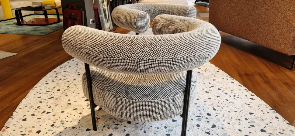 Poltrona Toro Liu jo living in Tessuto SCONTATA