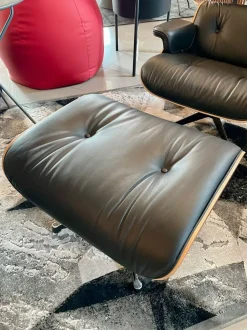 Poltrona Vitra lounge chair Collezione esclusiva in Pelle SCONTATA