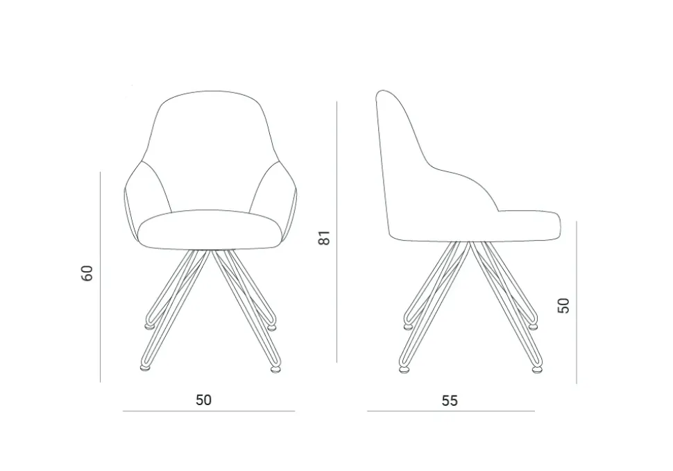 Poltroncina Fritz Con seduta fissa a marchio Easyline in Offerta Outlet