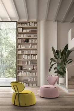 Poltroncina in stile design modello Love - story Felis a prezzo ribassato