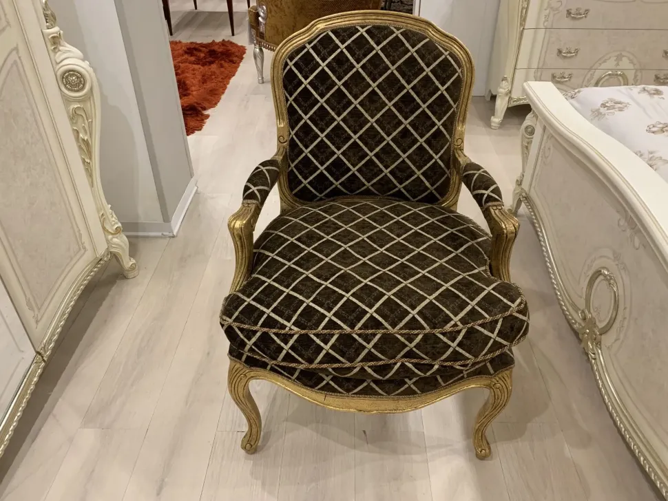 Poltroncina modello Annet Collezione esclusiva in Tessuto in Offerta Outlet