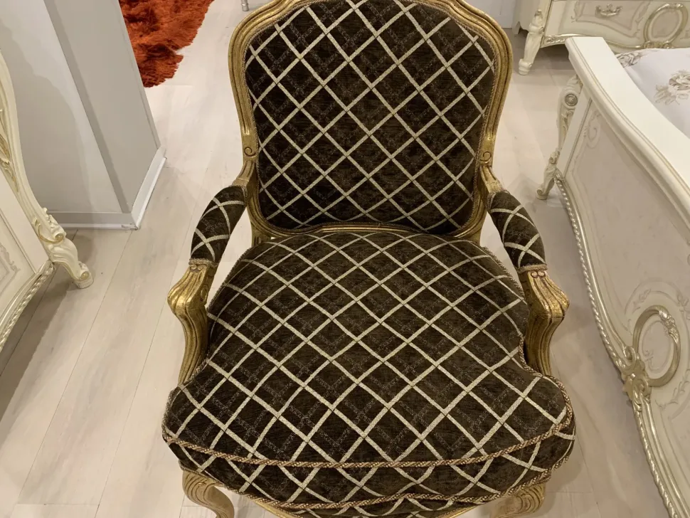 Poltroncina modello Annet Collezione esclusiva in Tessuto in Offerta Outlet