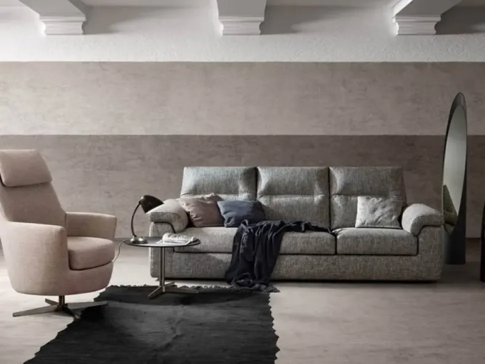 Poltroncina tessuto in poliuretano Samoa in Offerta Outlet