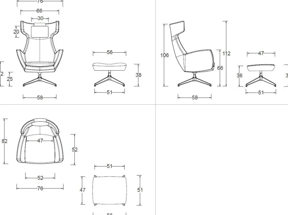 Poltroncina T-vision * a marchio Twils SCONTATA