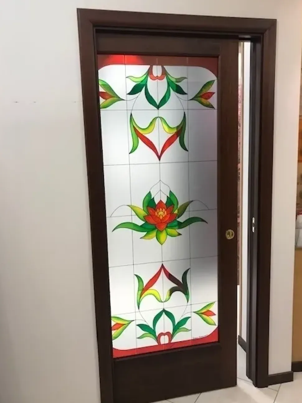 Porta a vetro unico classica Garofoli con forte sconto