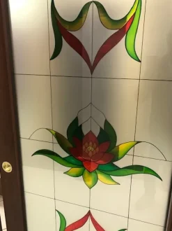 Porta a vetro unico  classica Garofoli con forte sconto