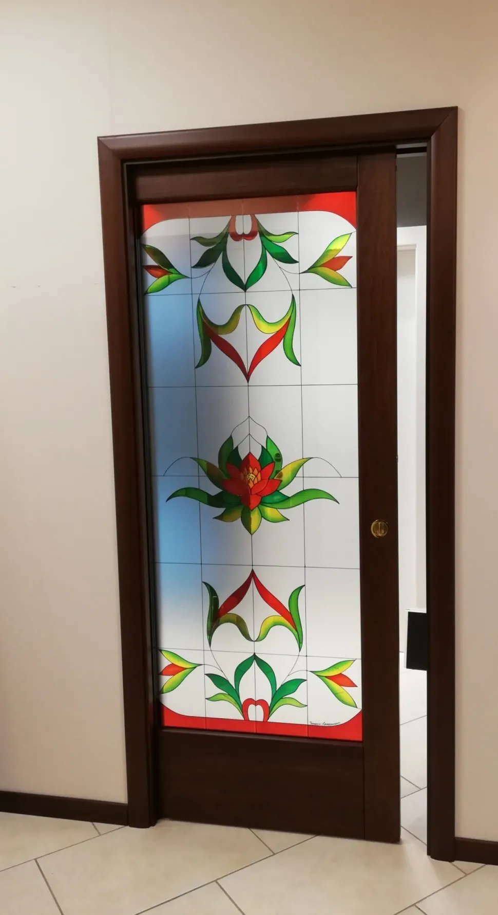 Porta a vetro unico classica Garofoli con forte sconto