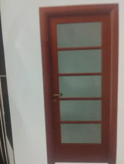 Porta moderna Garofoli Porta battente mod supra 5v con vetro  SCONTATA