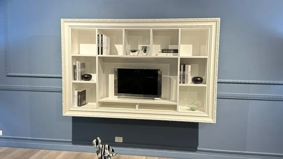 Porta tv per il living modello Greta porta tv di Cortezari scontato