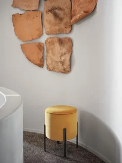 Pouf in ecopelle Puffoso a marchio Bontempi a prezzo ribassato