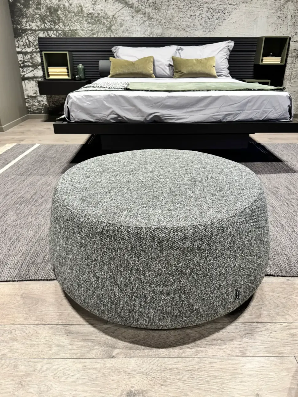 Pouf in tessuto Denny a marchio Alf da fre a prezzo ribassato