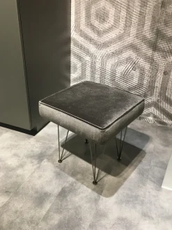 Pouf in Tessuto Pouf quadrato Felis