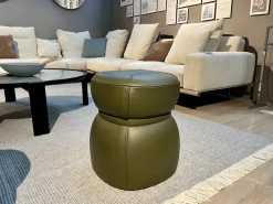 Pouf modello Leplì design Poltrona frau a PREZZI OUTLET