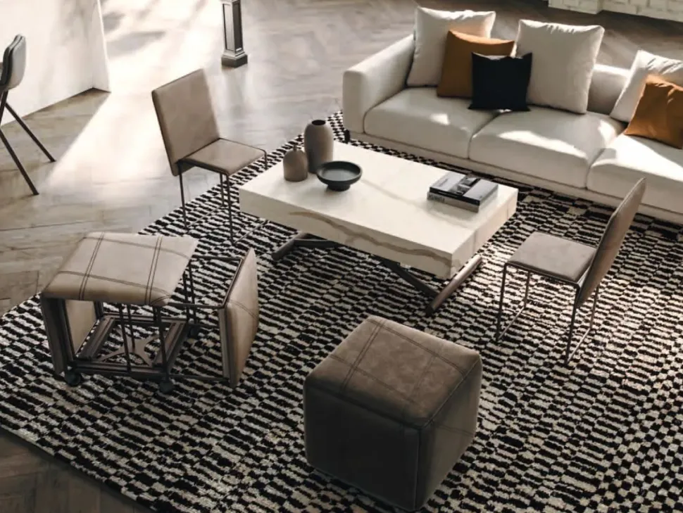 Pouf moderno modello Cubix Ozzio in Offerta Outlet