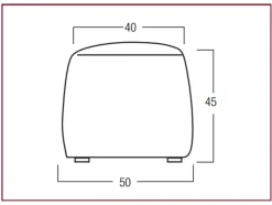 Pouf senza letto Cakepop small Egoitaliano in offerta