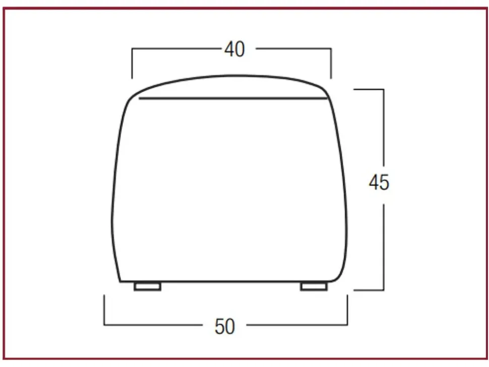 Pouf senza letto Cakepop small Egoitaliano in offerta