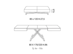 Prezzi ribassati per il tavolino moderno New cover di Easyline