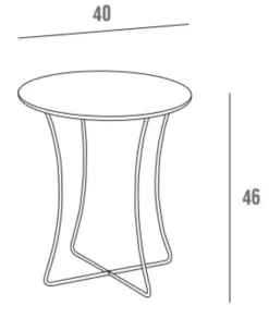 Prezzi ribassati per il tavolino moderno Mia di La primavera