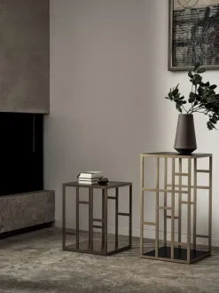 Prezzi ribassati per il tavolino design Manhattan di Bontempi