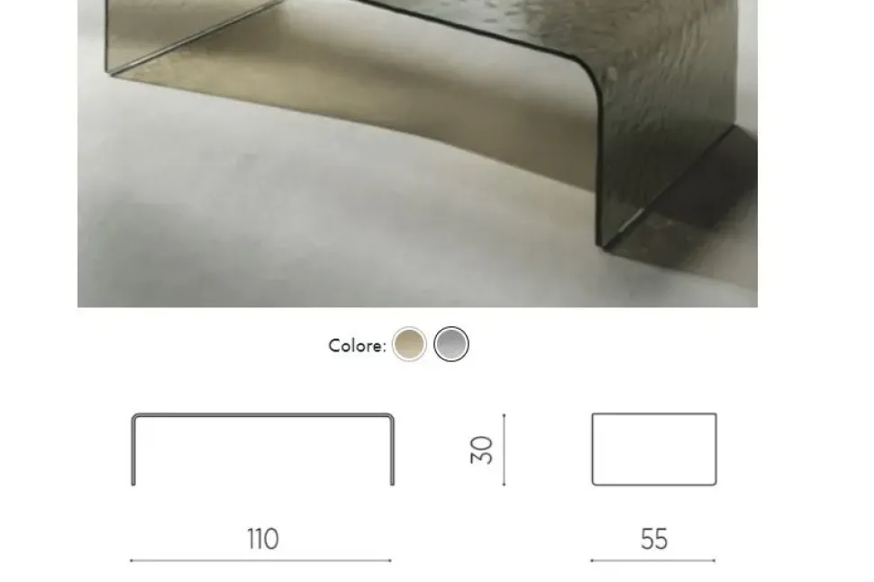 Prezzi ribassati per il tavolino design Tavolino martellato airone di Md work