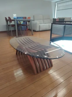 Prezzi ribassati per il tavolino moderno Airone di Artigianale