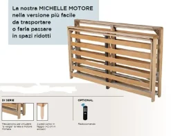 Rete letto di A&c modello Michelle  motorizzata 2p PREZZI OUTLET
