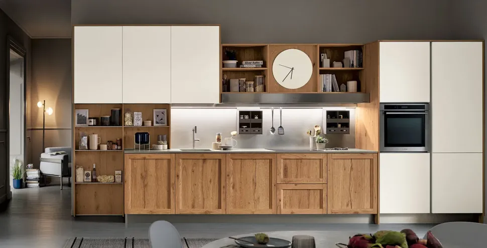 Richiedi il prezzo: cucina altri colori moderna Milano 06 di Veneta cucine in Offerta Outlet