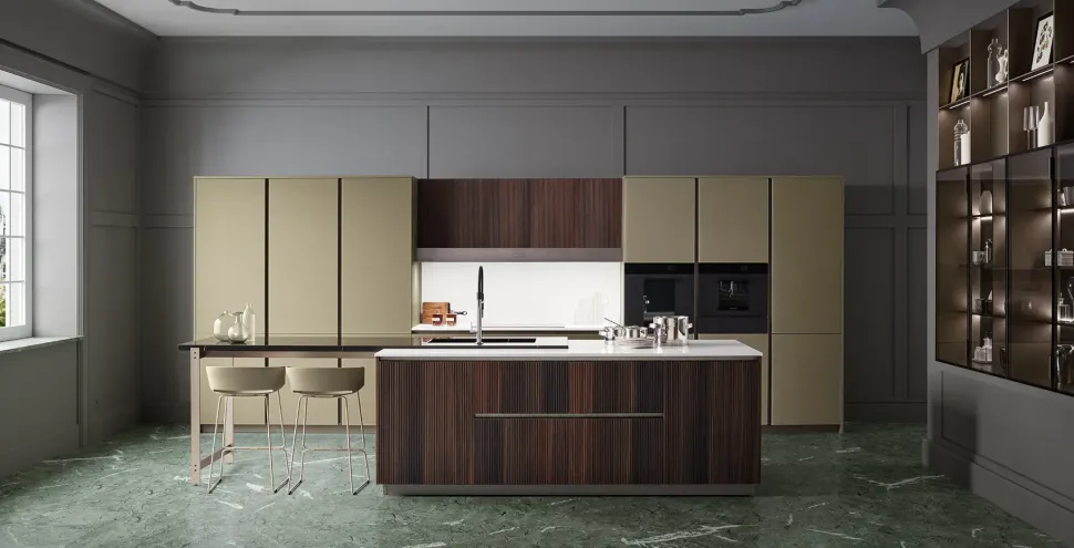 Richiedi il prezzo: cucina altri colori moderna Lounge 02 di Veneta cucine scontata
