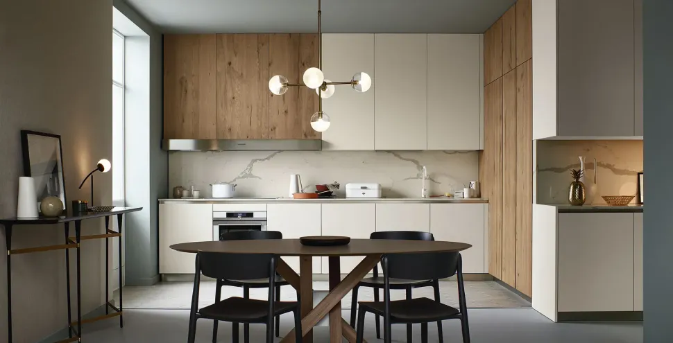 Richiedi il prezzo: cucina altri colori moderna Lounge 02 di Veneta cucine scontata