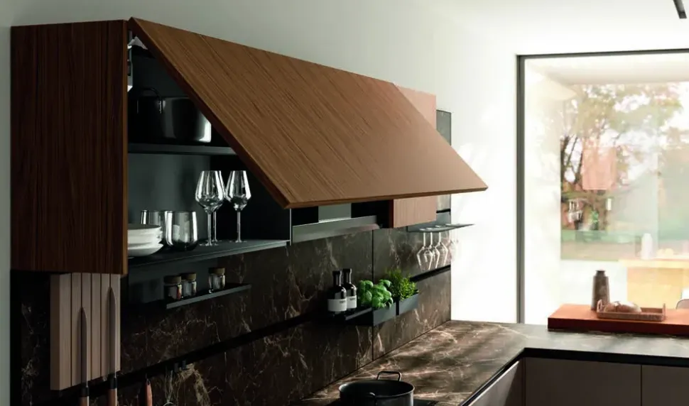 Richiedi il prezzo: cucina altri colori moderna Pratica compo.01 di Colombini casa in Offerta Outlet