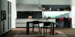 Richiedi il prezzo: cucina grigia moderna Lungomare plus combo.05 di Colombini casa in offerta