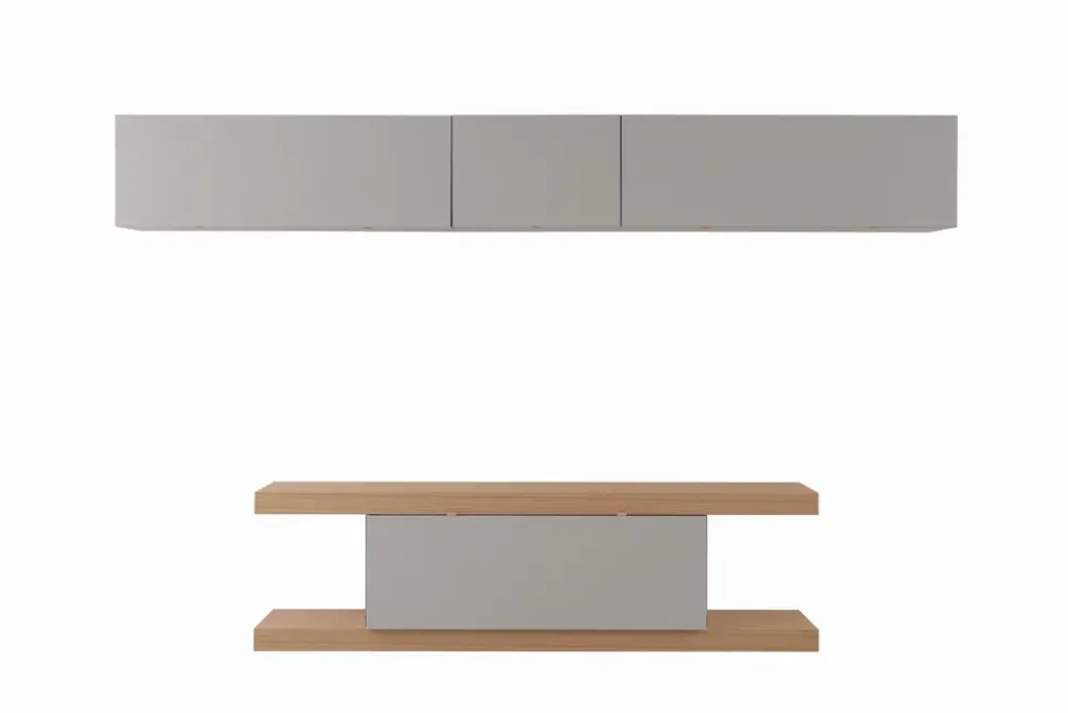 Richiedi il prezzo della parete attrezzata F2/ twinse line con pensili di Forme’s