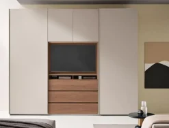 Richiedi il prezzo dell'armadio Armadio scorrevole con pannello tv movibile di Gierre mobili