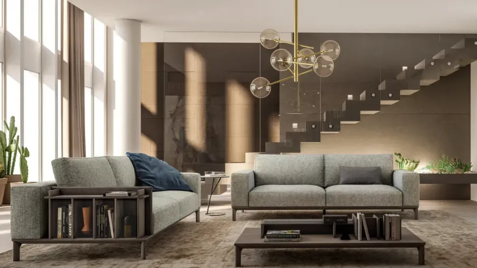 Richiedi prezzo Divano Leonard Doimo Salotti nella foto.