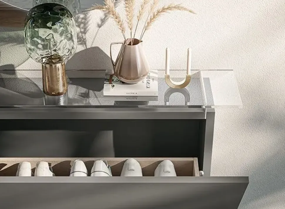 Scarpiera Hosoi stile design a marchio Birex scontata