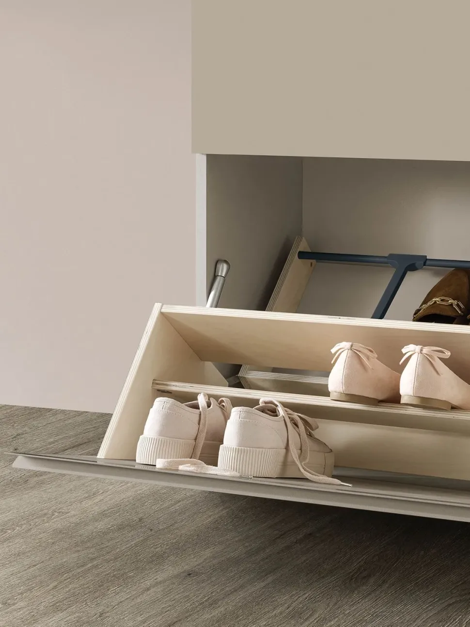 Scarpiera in melaminico Minima di Birex a prezzi convenienti