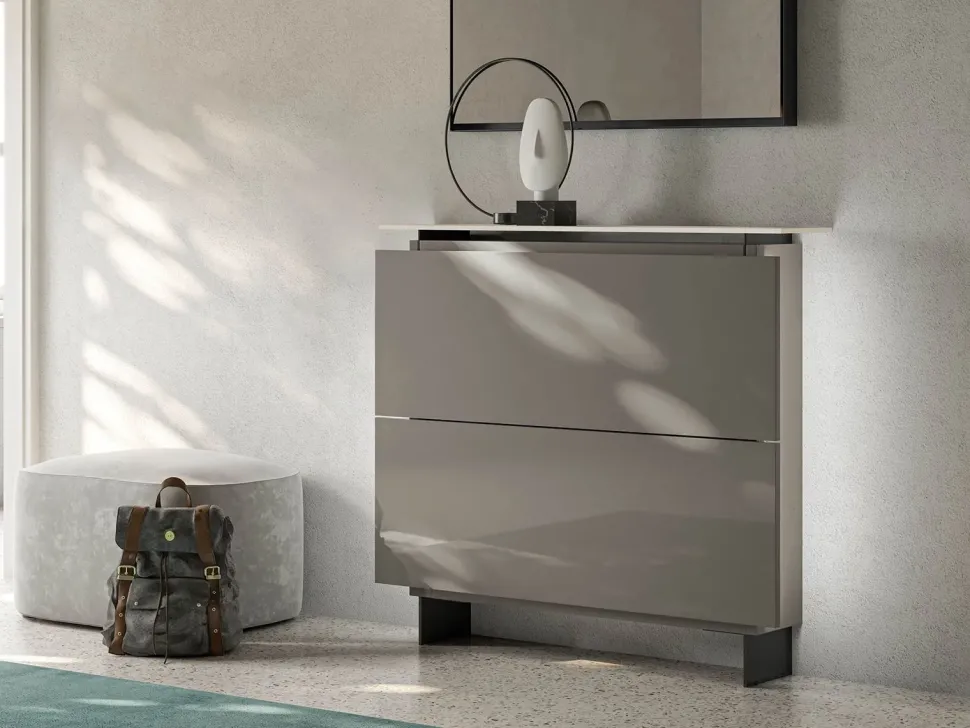 Scarpiera modello Hosoi di Birex in melaminico a prezzo scontato