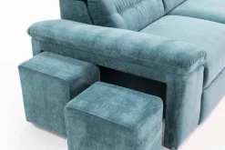 Scopri i divani letto con penisola in Tessuto Gamma a prezzo scontato!