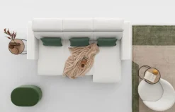 Scopri il Divano Hill di Mottes Selection a un prezzo imbattibile!