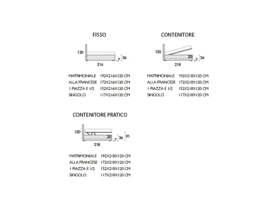Scopri il letto Akira Nefi in offerta outlet: prezzi imbattibili!