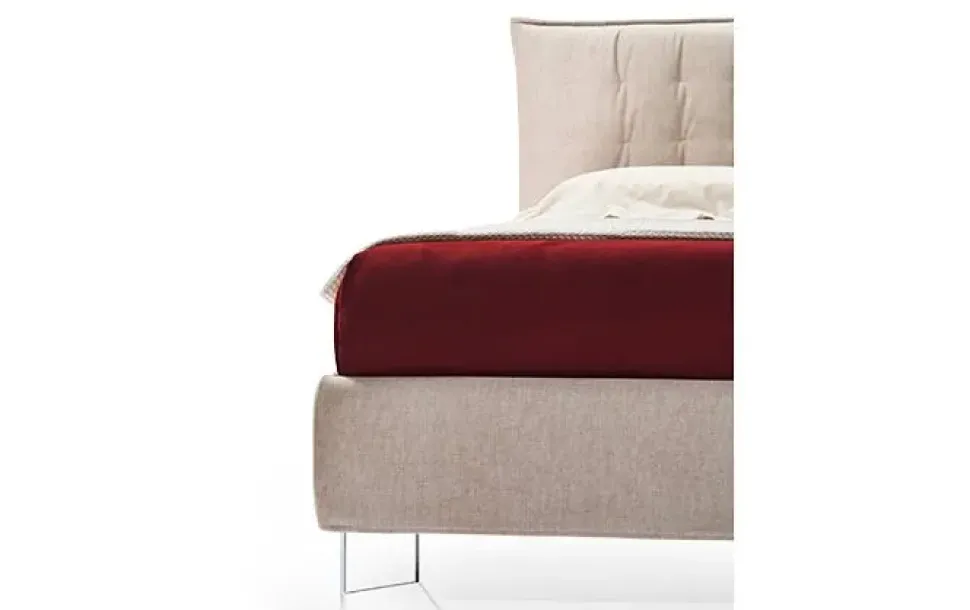 Scopri il Letto Cassiopea di Rosini scontato del 30%! Una scelta di stile e comfort.