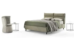 Scopri il Letto imbottito Linus di Rosini, scontato del 31%!